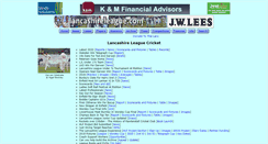 Desktop Screenshot of lancashireleague.com